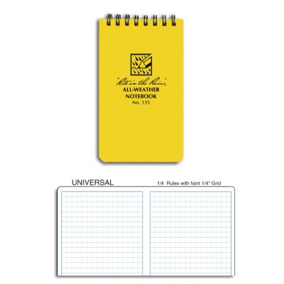 New pocket journal by rite in the rain, sports and fitn