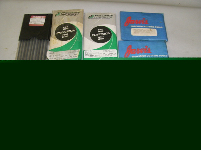 New precision/jarvis/guhring hss drill bits & reamers