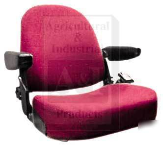 New tractor seat back cushion a-600S3V vinyl cranberry