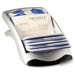 New visifix® desk business card file, 100 pockets...
