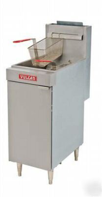 New vulcan LG300 gas fryer - 35-40 lb, free ship
