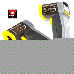 Non-contact infrared thermometer - laser aim
