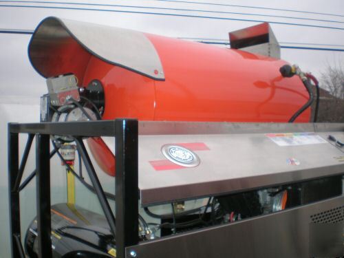 Pressure washer hot water, trailer mounted, washers