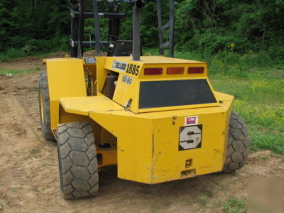 Sellick sd-80 roughterrain forklift 8000 cap. 2003 mdl