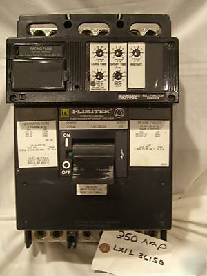 Square d LXIL36150 circuit breaker 175A i-limiter 600V