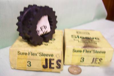 Sure-flex coupling sleeves 2EA / model #3 jes / 