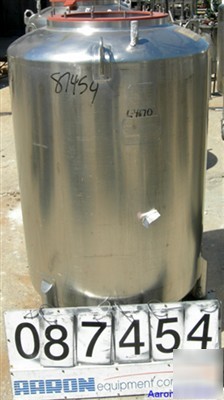 Used: walker stainless pressure tank, 120 gallon, 304 s