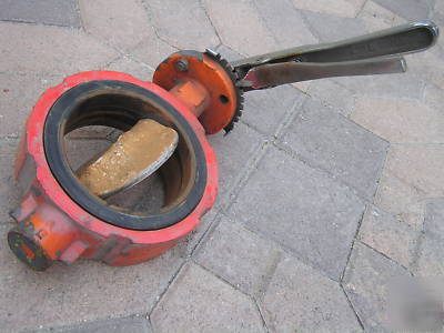 Wafer butterfly valve 5