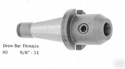 1/4 end mill holder nmtb quick change 40 taper