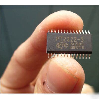 5 pcs audio amplifier ic chips PT2322S PT2322 ic's