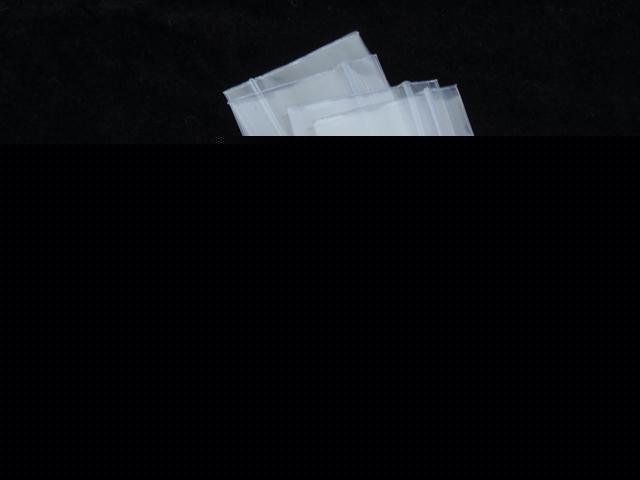 5000PC plastic poly zipper reclosable ziplock bag 2*3CM