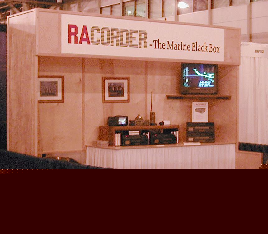 Beautiful custom made hardwood trade show booth unit 