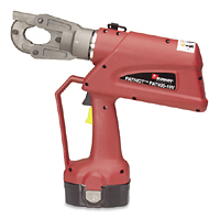 Burndy PAT600-18V battery crimper, 6 ton with 5 dies