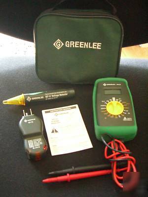 Greenlee basic electrical kit dm-20 gt-11 GT10 w/case
