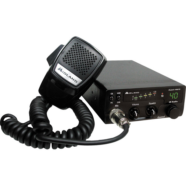 Midland 1001Z compact 40-channel cb radio with rf gain