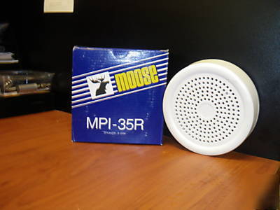 New moose mpi-35 r surface mount speaker 8 ohm security