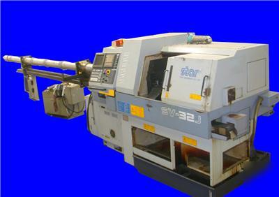 Star swiss type cnc lathe mod# sv-32J w/ lns bar feeder