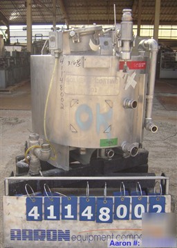 Used- eastman kodak reactor, 75 gallon, 316L stainless