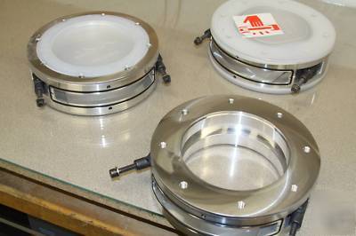 Vat electric gate valve stepper motor uhv vacuum slit