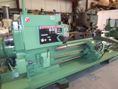 Warner & swasey 3A square head long bed turret lathe