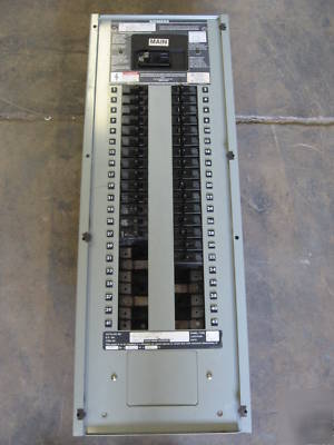 Siemens 250 amp 208V 3P4W main breaker panel indoor 