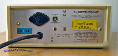 Tested bk b&k precision 1822 175 mhz universal counter 