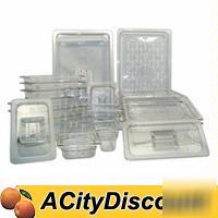 40EA update 1/2 size polycarbonate drain shelves