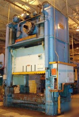 800 ton niagara straight side double crank press