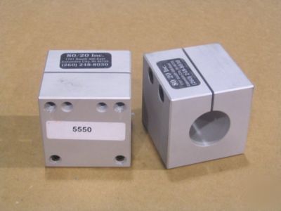 8020 t slot aluminum stanchion base 15 s 5550