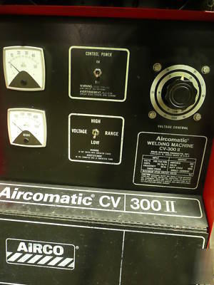 Airco aircomatic cv 300 wire feed welder miller matic