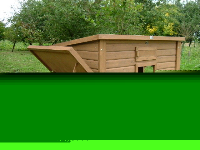 Chicken poultry coop,hen house,rabbit hutch cage 002