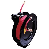 New air hose reel with hose-3/8IN. x 25FT-300 psi 