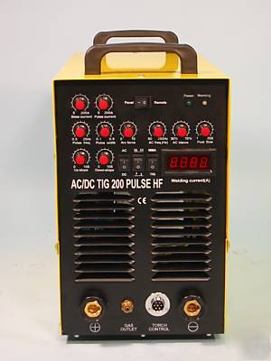 New invertiweld 200PULSE hf ac/dc industrial tig welder