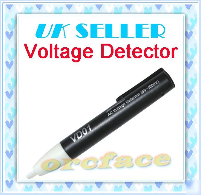Non contact ac voltage volt detector led pen 90V ~1000V