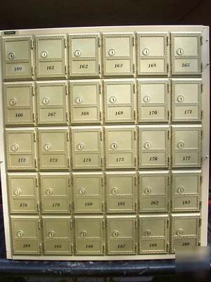 Salsbury retail mailbox units