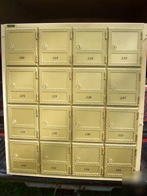 Salsbury retail mailbox units