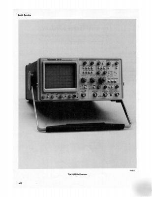 Tek tektronix 2445 2465 manual (op + sv+ opt 10+ opt 5)