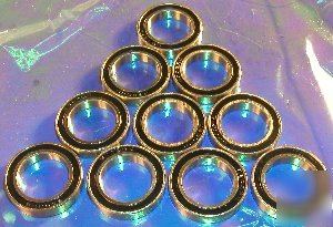 10 sealed quality ball bearing 618022RS 15MM/24MM/5MM