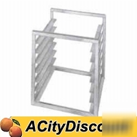 Channel aluminum insert sheet pan rack for 7 18X26 pans