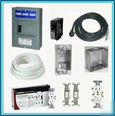 Concession trailer 110V electrical package