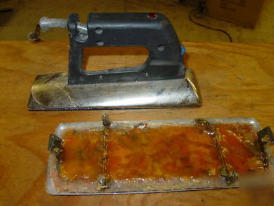 Crain 900 heat bond carpet seaming iron tool