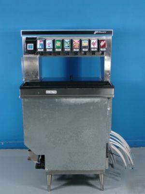 Follet ice and 8 station drink dispenser unit