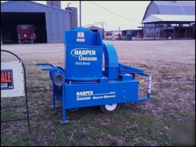 Harper-goosen SB1300 straw blower w/12' hose,demo unit