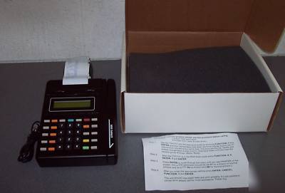 Hypercom credit card terminal T7P-f 512K- printer/cable
