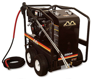 Mi-t-m 3500 psi hot/cold portable gas pressure washer 