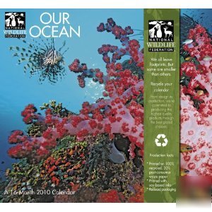 New national wildlife our ocean 2010 wall calendar 