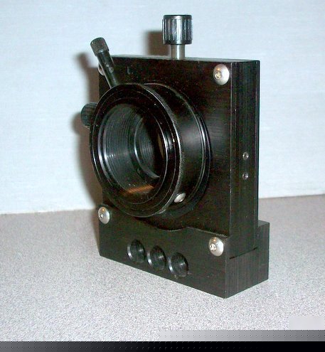 New port lp-1-xyz 3-axis lens positioner mount nice 