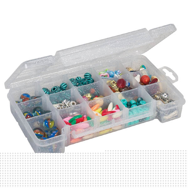 New storage compartment case crafts fishing hardware 