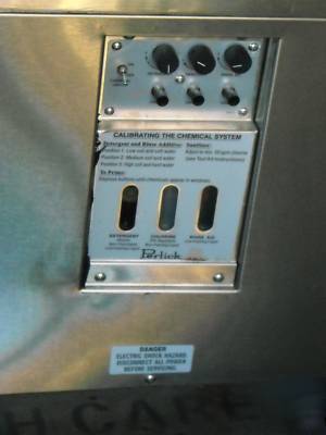 Perlick automatic batch glasswasher PKBR24