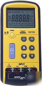 V&a digital multimeter current voltrage calibrator dmm